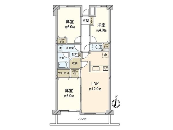 藤沢片瀬パーク・ホームズ 間取図(平面図) 藤沢片瀬パーク・ホームズ 間取図(平面図)