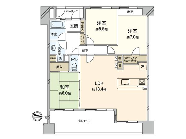 ランドシティ藤沢聖園台 間取図(平面図) ランドシティ藤沢聖園台 間取図(平面図)