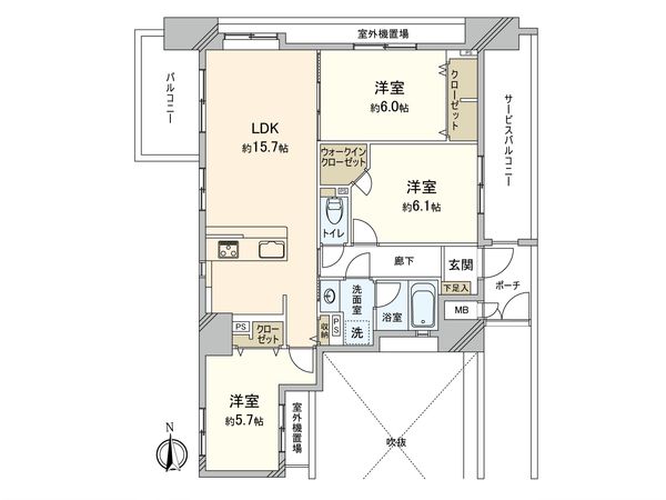 間取図(平面図)