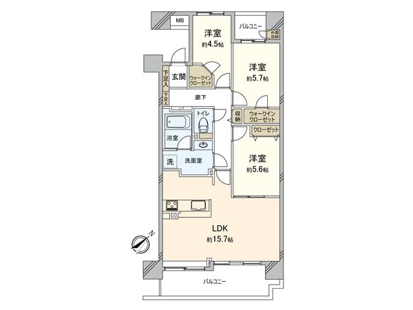 ミサワホームズ藤沢 間取図(平面図) ミサワホームズ藤沢 間取図(平面図)