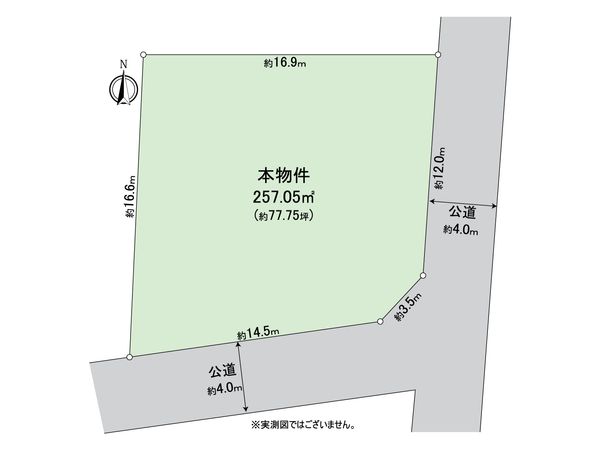 戸塚区矢部町 土地 区画図 戸塚区矢部町 土地 区画図