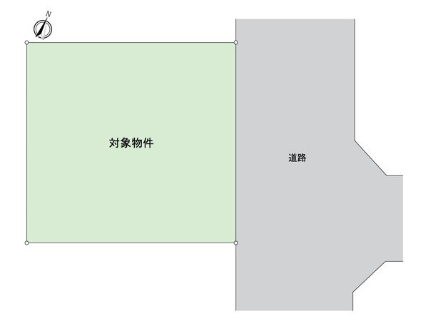 戸塚区矢部町 土地 区画図 区画図