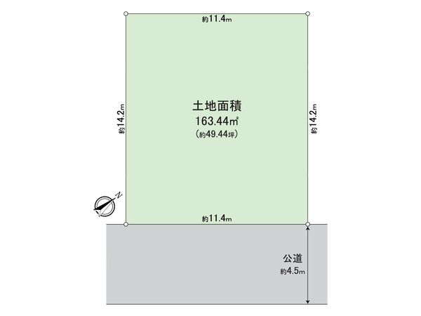 戸塚区上矢部町 土地 区画図 戸塚区上矢部町 土地 区画図