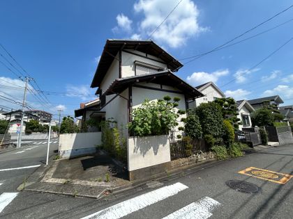 戸塚区鳥が丘 古家付き土地 土地写真