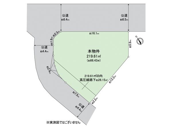 港南区下永谷5丁目 土地(更地渡し) 区画図 港南区下永谷5丁目 土地(更地渡し) 区画図