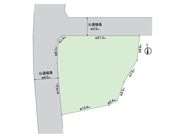 戸塚区汲沢4丁目 土地 区画図 戸塚区汲沢4丁目 土地 区画図