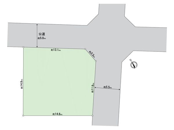 戸塚区南舞岡1丁目 土地 区画図 戸塚区南舞岡1丁目 土地 区画図