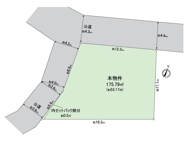 瀬谷区阿久和東三丁目 土地 区画図 瀬谷区阿久和東三丁目 土地 区画図