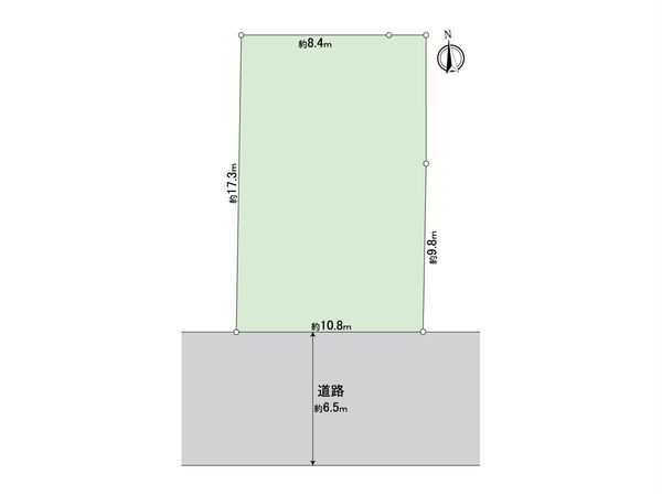 戸塚区戸塚町 土地 区画図 戸塚区戸塚町 土地 区画図
