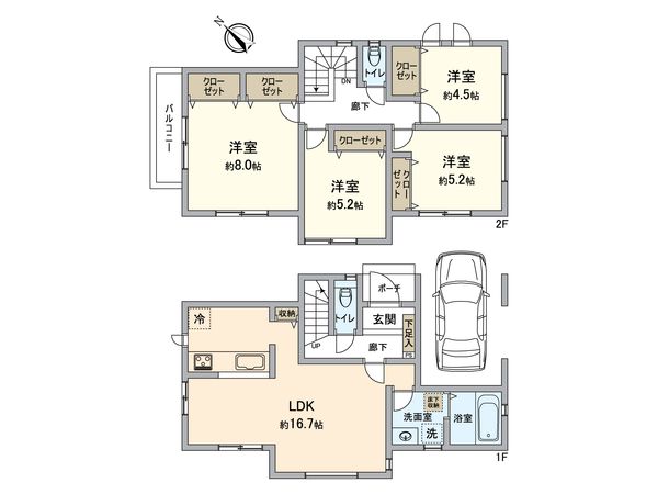 間取図(平面図)
