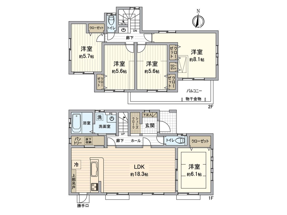 間取図(平面図)