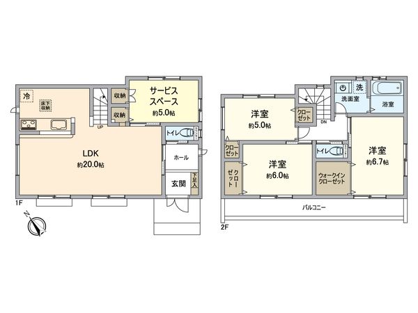 間取図(平面図)