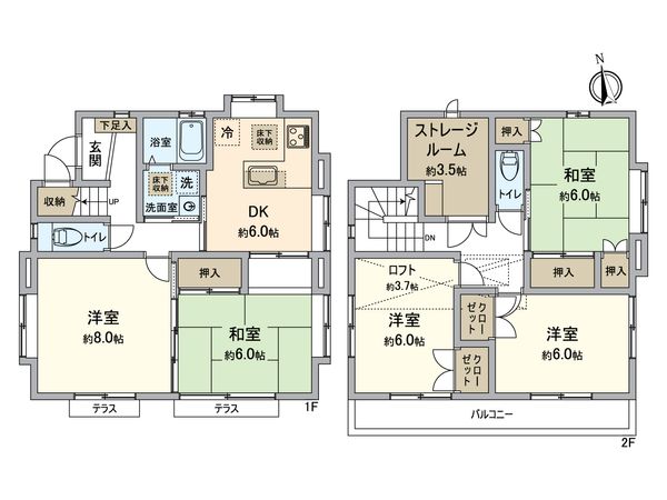間取図(平面図)