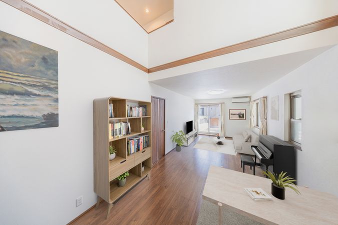 戸塚区吉田町 戸建 リビング