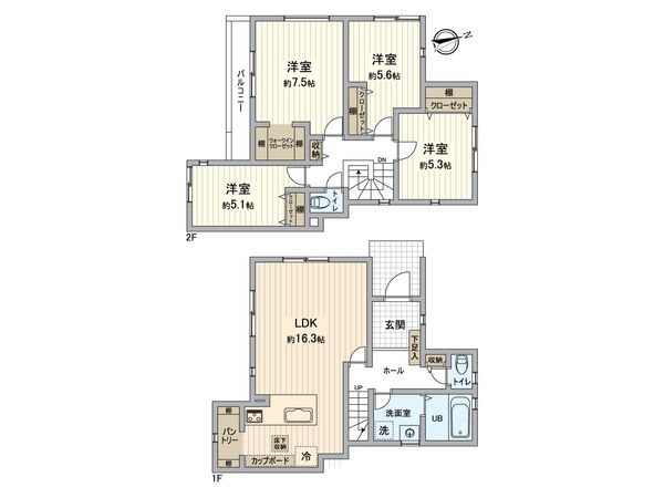 間取図(平面図)