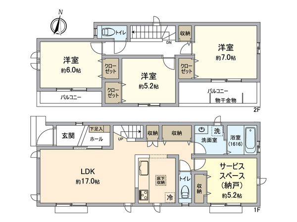 間取図(平面図)
