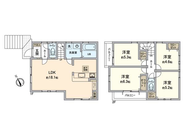 間取図(平面図)