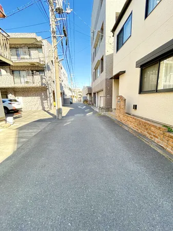 【西側前面道路】幅員約4.0ｍです