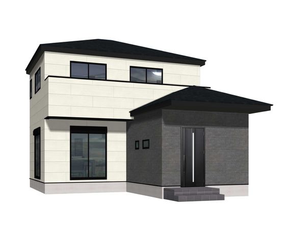 戸塚区汲沢町 新築戸建 外観パース図 戸塚区汲沢町 新築戸建 外観パース図