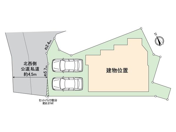 港南区下永谷5丁目 新築戸建 区画図 港南区下永谷5丁目 新築戸建 区画図
