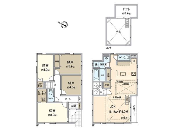 間取図(平面図)