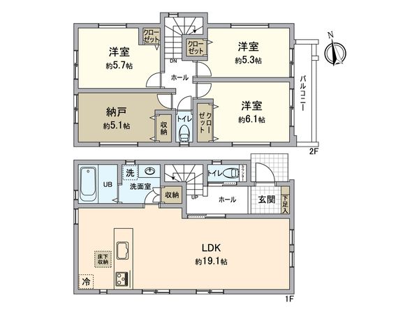 間取図(平面図)