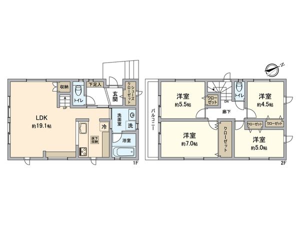 間取図(平面図)