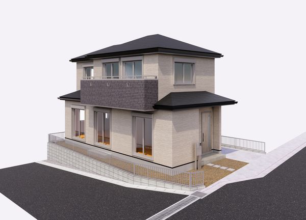 泉区中田東3丁目 新築戸建 5号棟 外観 泉区中田東3丁目 新築戸建 5号棟 外観