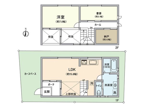 戸塚区汲沢7丁目 戸建 間取図(平面図) 戸塚区汲沢7丁目 戸建 間取図(平面図)