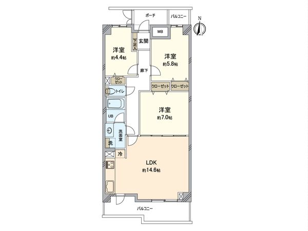 間取図(平面図)