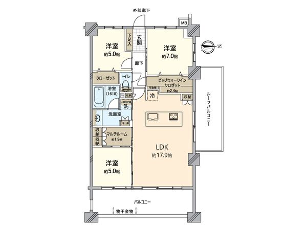 間取図(平面図)
