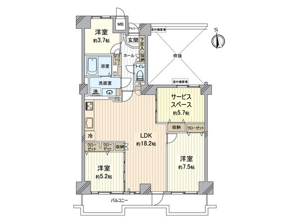 間取図(平面図)