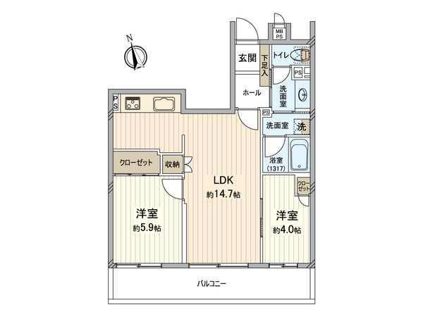 間取図(平面図)