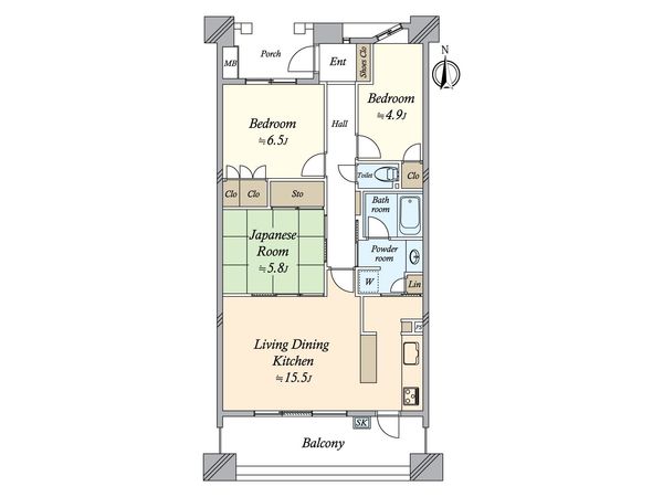 間取図(平面図)