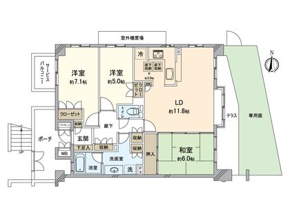 間取図(平面図)