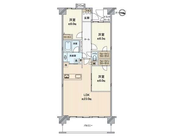 レイディアントシティ戸塚 間取図(平面図) レイディアントシティ戸塚 間取図(平面図)