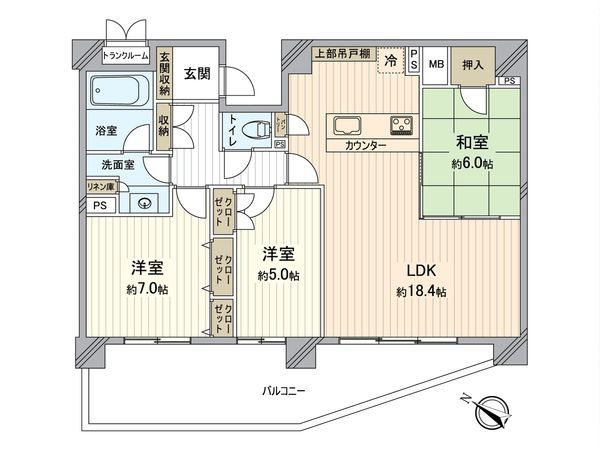 レイディアントシティ戸塚 間取図(平面図) レイディアントシティ戸塚 間取図(平面図)