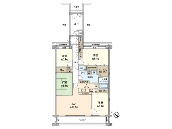 間取図(平面図)