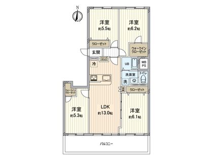間取図(平面図) 間取図(平面図)