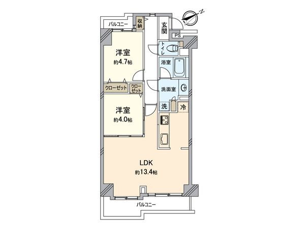 間取図(平面図)