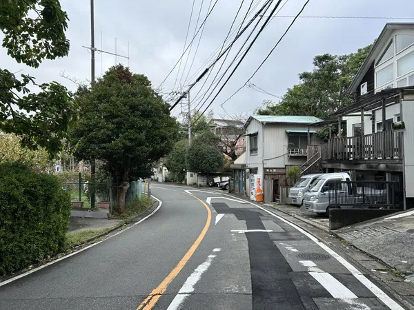 前面道路