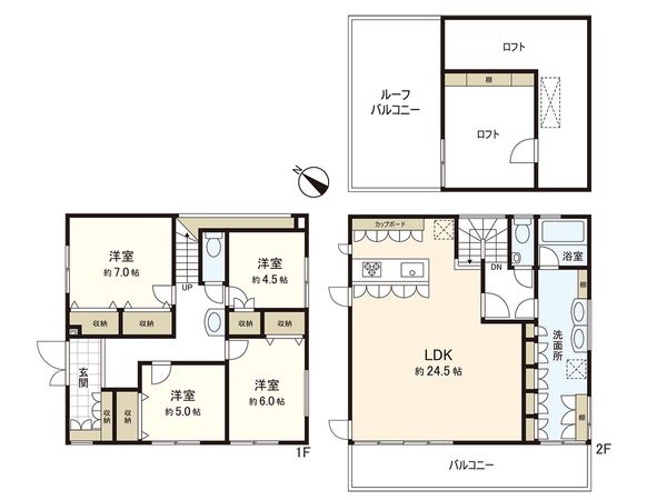 間取図(平面図)