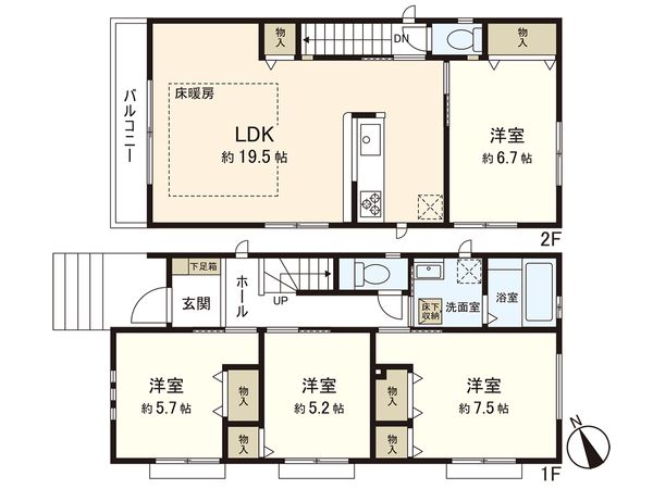 間取図(平面図)