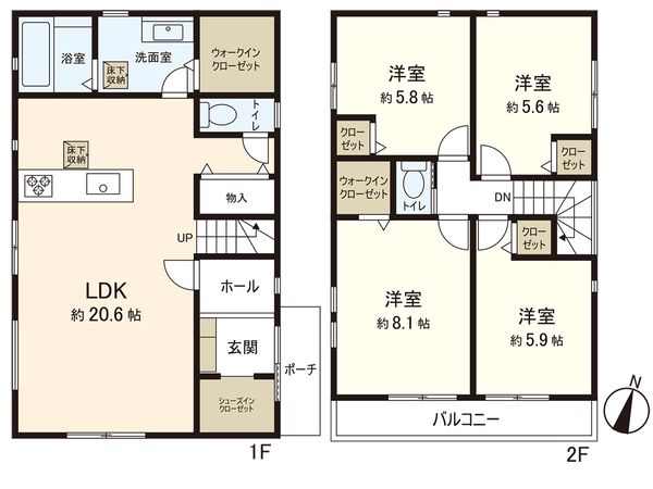 間取図(平面図)