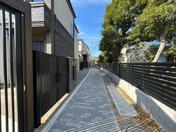 前面道路の様子