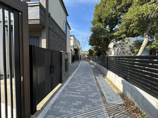 前面道路の様子