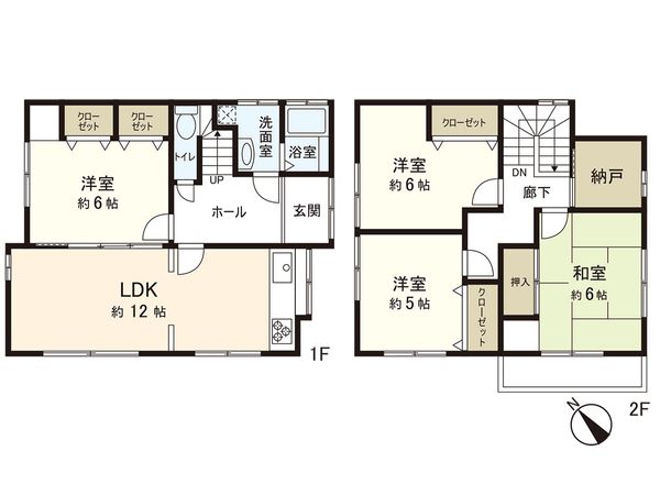 鎌倉市稲村ガ崎1丁目 戸建 間取図(平面図) 鎌倉市稲村ガ崎1丁目 戸建 間取図(平面図)