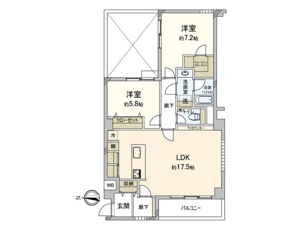 鎌倉雪ノ下ロイアルハイツ 間取図(平面図) 鎌倉雪ノ下ロイアルハイツ 間取図(平面図)