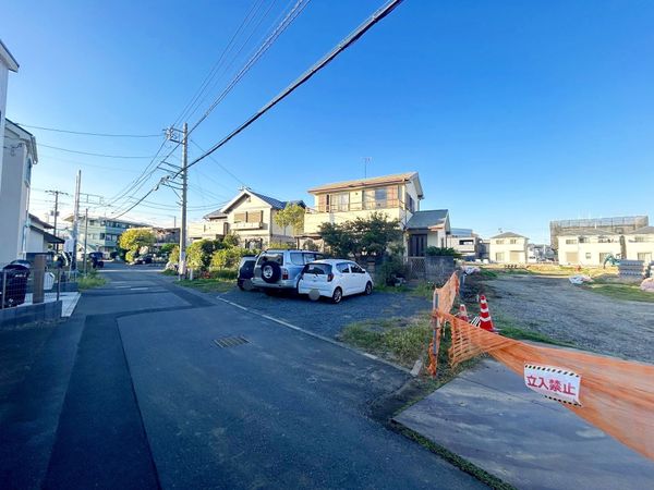 茅ヶ崎市今宿 土地 12区画 前面道路含む外観 茅ヶ崎市今宿 土地 12区画 前面道路含む外観