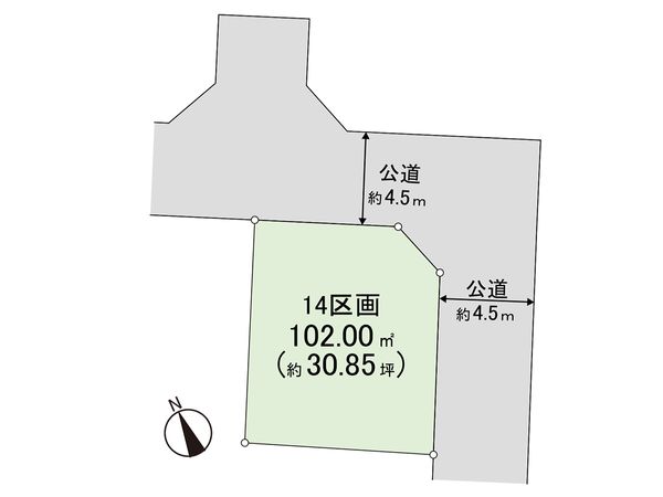 茅ヶ崎市今宿 土地 14区画 区画図 茅ヶ崎市今宿 土地 14区画 区画図